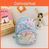 Kids Fashionable Sequin Backpack With Lace Bow And Butterfly Decor For School And Travel