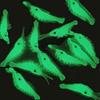 50/100/150pcs 40mm Luminous Soft Shrimp Bait Fishing Lures Artificialbait Luminous Shrimp