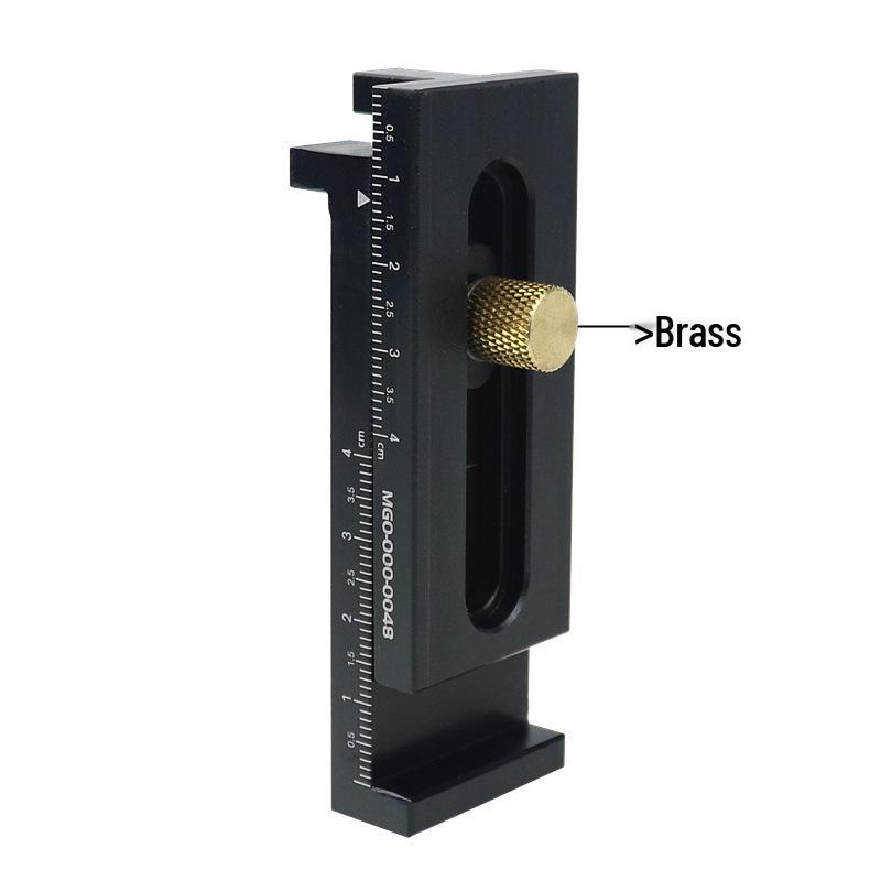 Woodworking Feeler, Mortise & Tenon Gauge, Sawtooth Ruler, Thickness & Outer Diameter Caliper, Gap & Clearance Gauge, Distance Adjuster