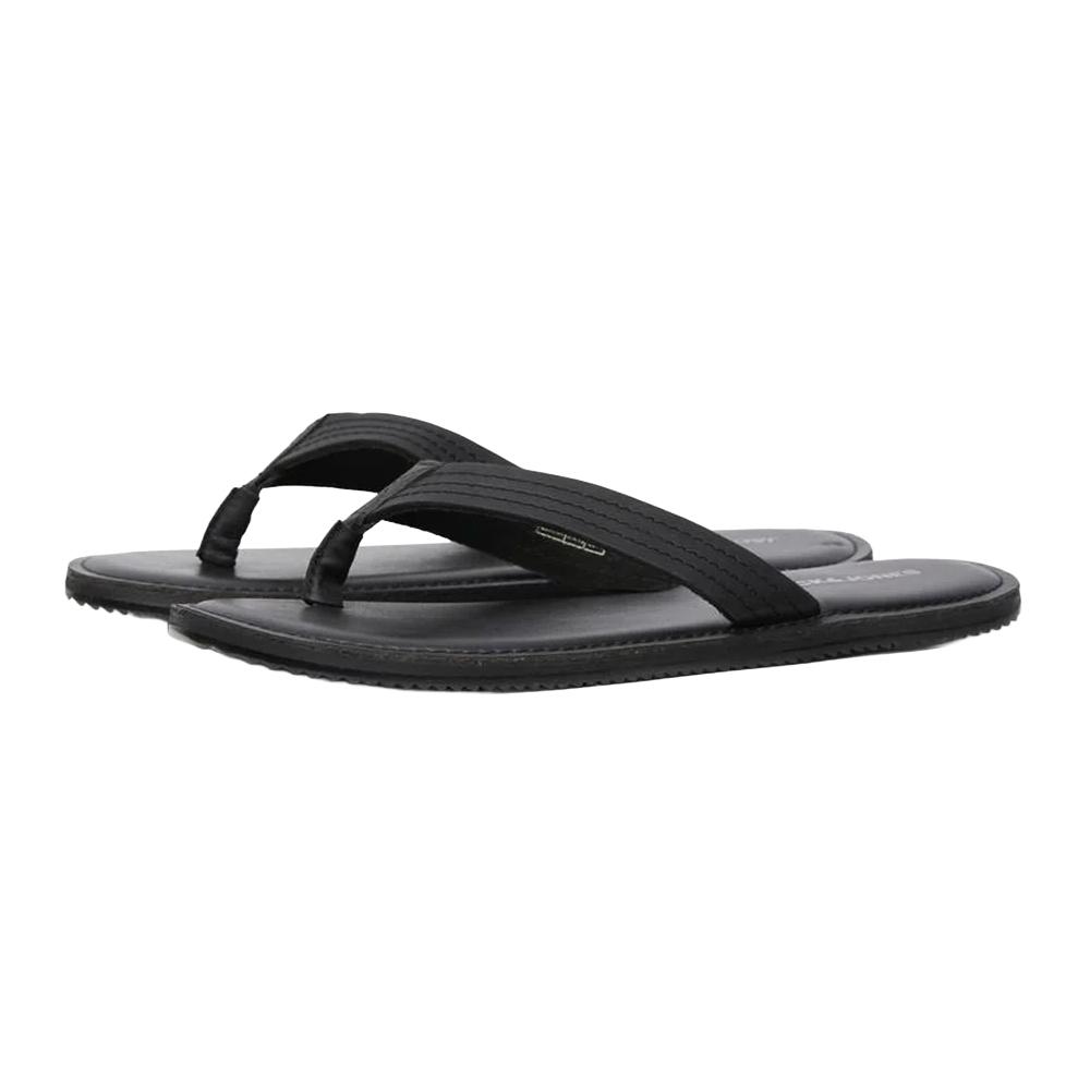 Jack And Jones Mens Washton Leather Flip Flops