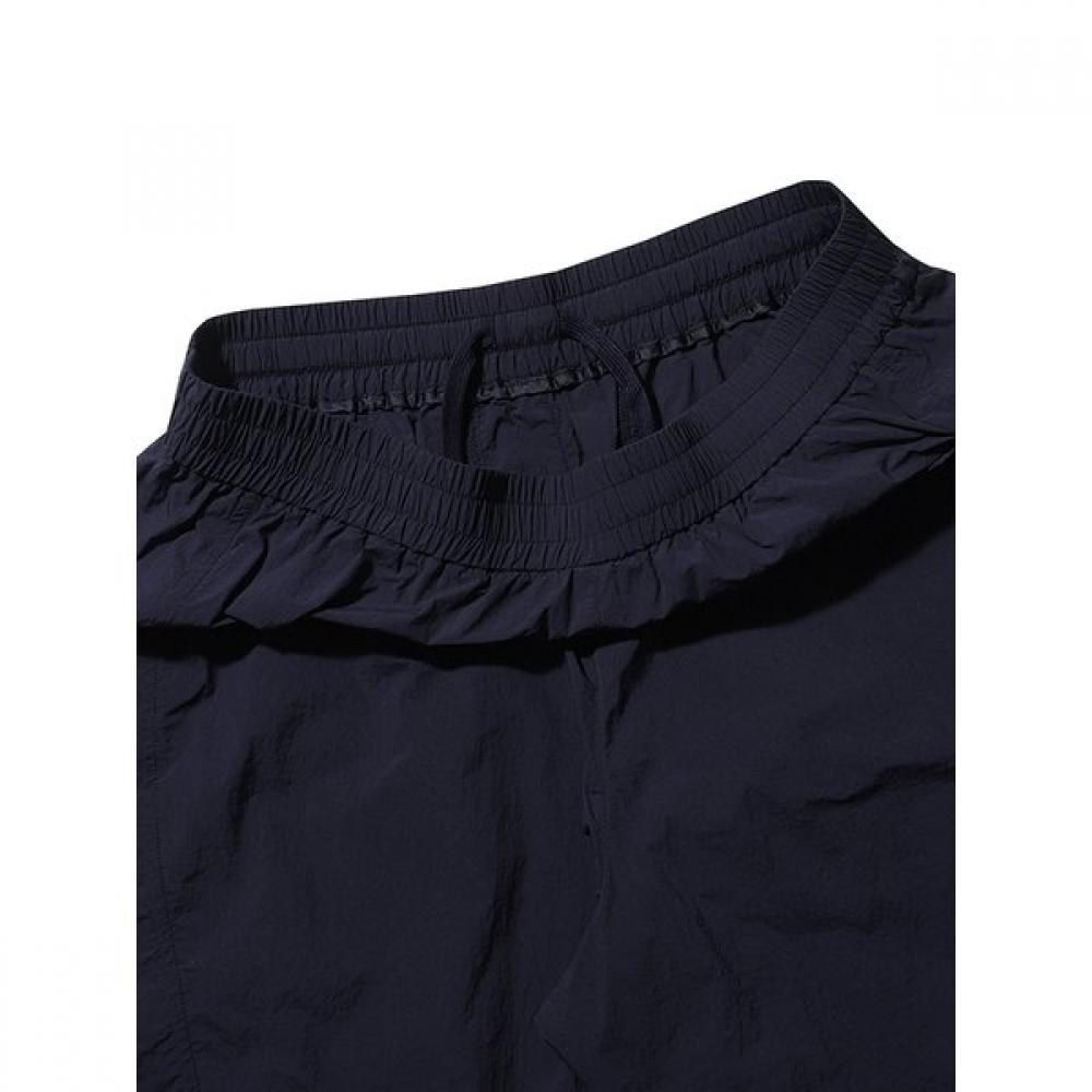 Stitch Out Pocket 5  Half Pants  Navy 
