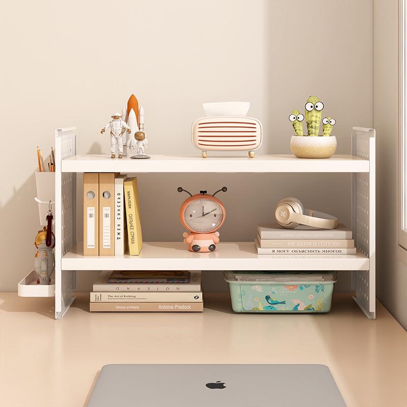 Pegboard Desktop Organizer: Multi-layer Storage Rack for Dorm, Home, or Office Desk
