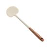 Wooden Handle Wok Spatula Spoon Silicone Cooking Spatula  Kitchen Tool Cooking Accessories
