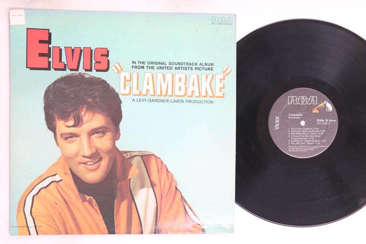 

Виниловая пластинка ELVIS PRESLEY Clambake APL12565 RCA VICTOR 1977 США Рок Б/у