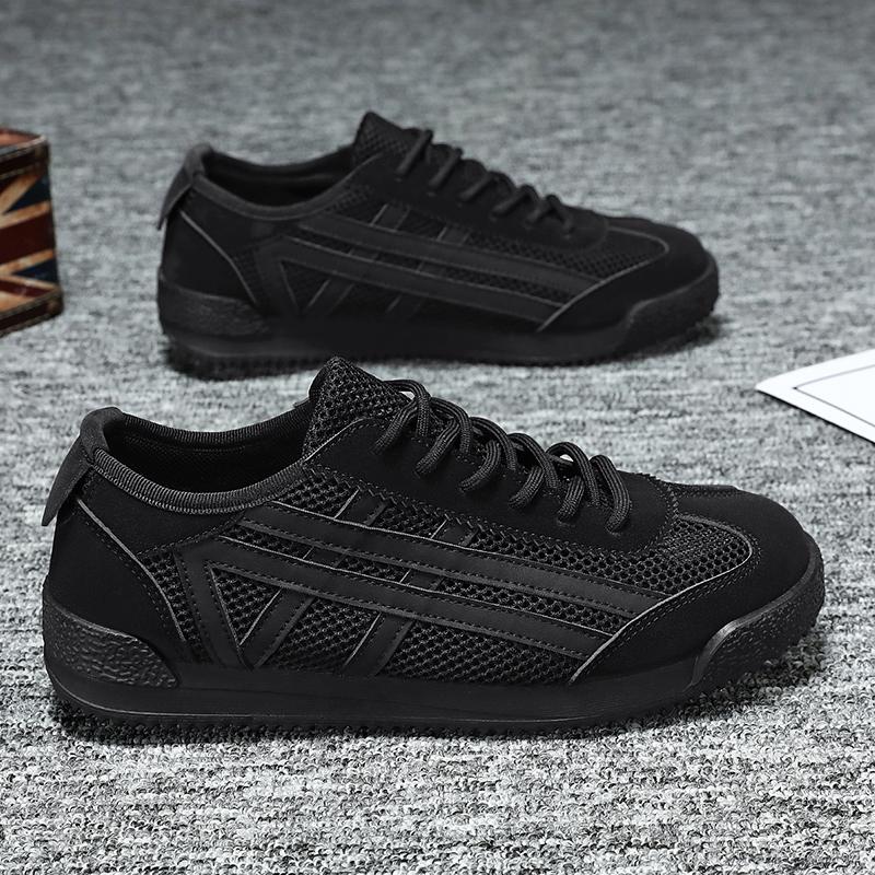 

Мокасины Повседневные кроссовки на платформе Спортивная обувь для спорта и отдыха для мужчин Вентиляция Мягкие и удобные Износостойкие Новые 34 чёрный