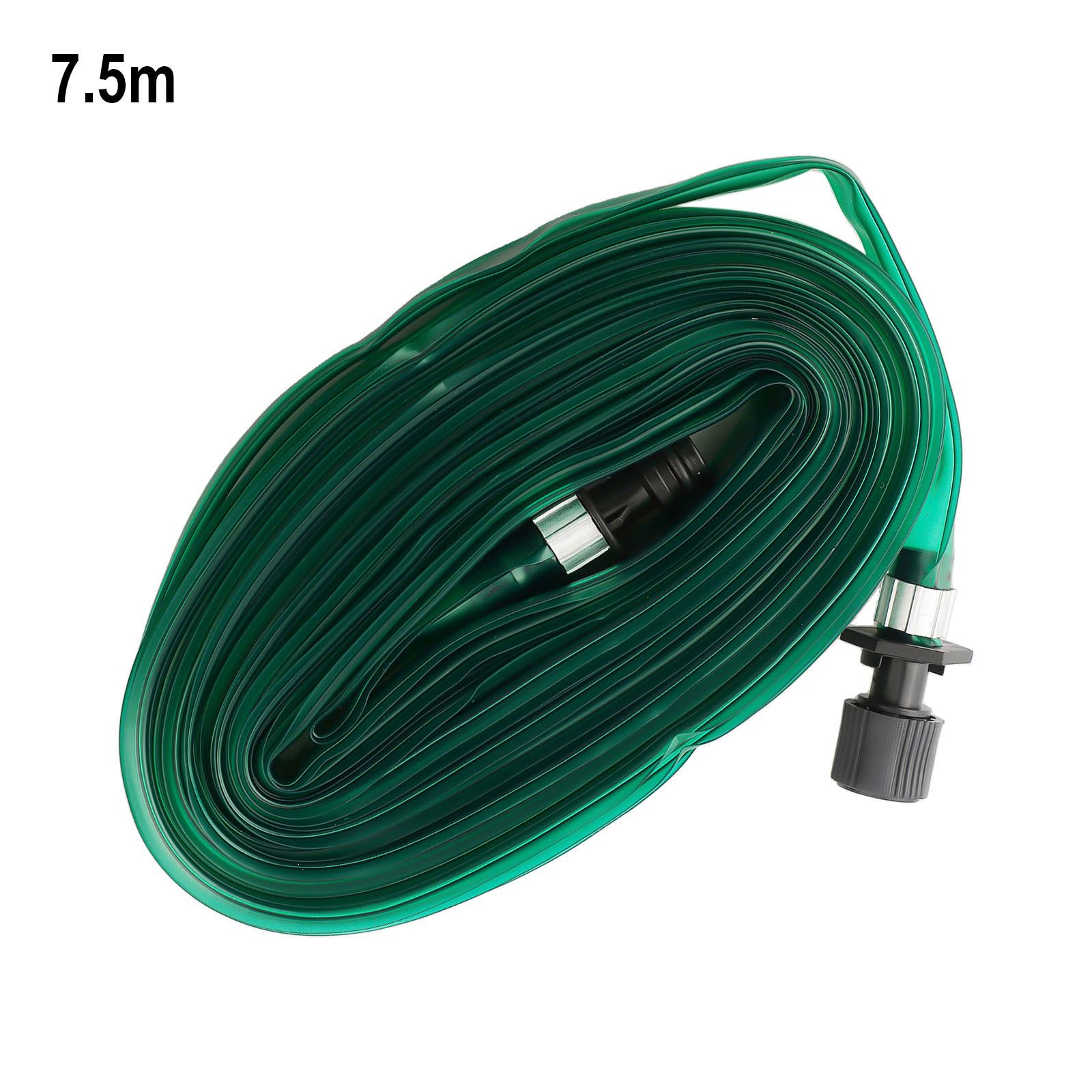

Lightweight and Efficient PVC Flat Sprinkler Soaker Hose for Watering in For Garden Flowers Beds Vegetable Shrub Tree Yard