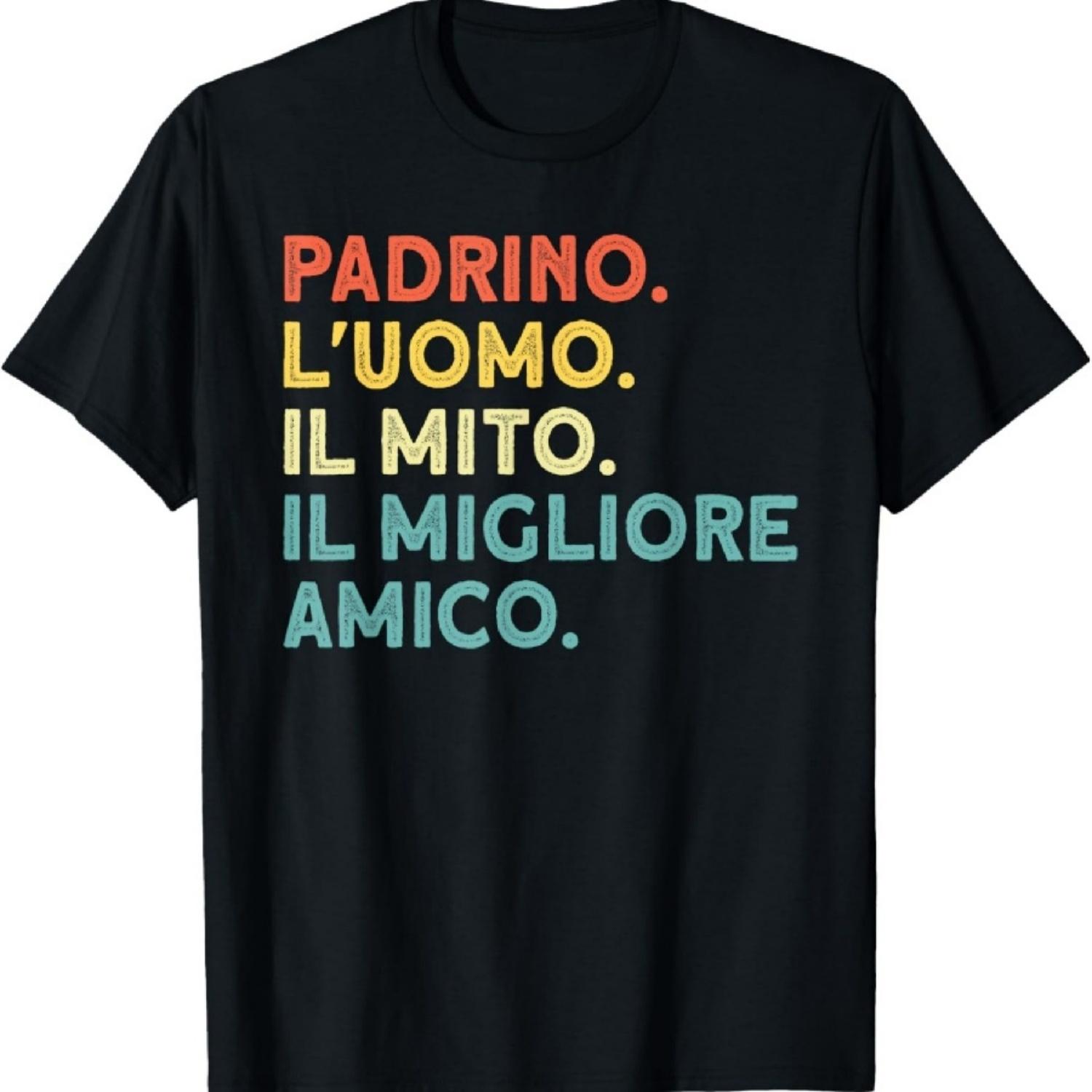 Крестный отец. Человек. Лучший друг. Футболка «Крестный отец» S