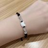 Cute Couple Bracelet Minimalist Design Cat Bracelet Fashion Rabbit Woven Bracelet  Couple Wear