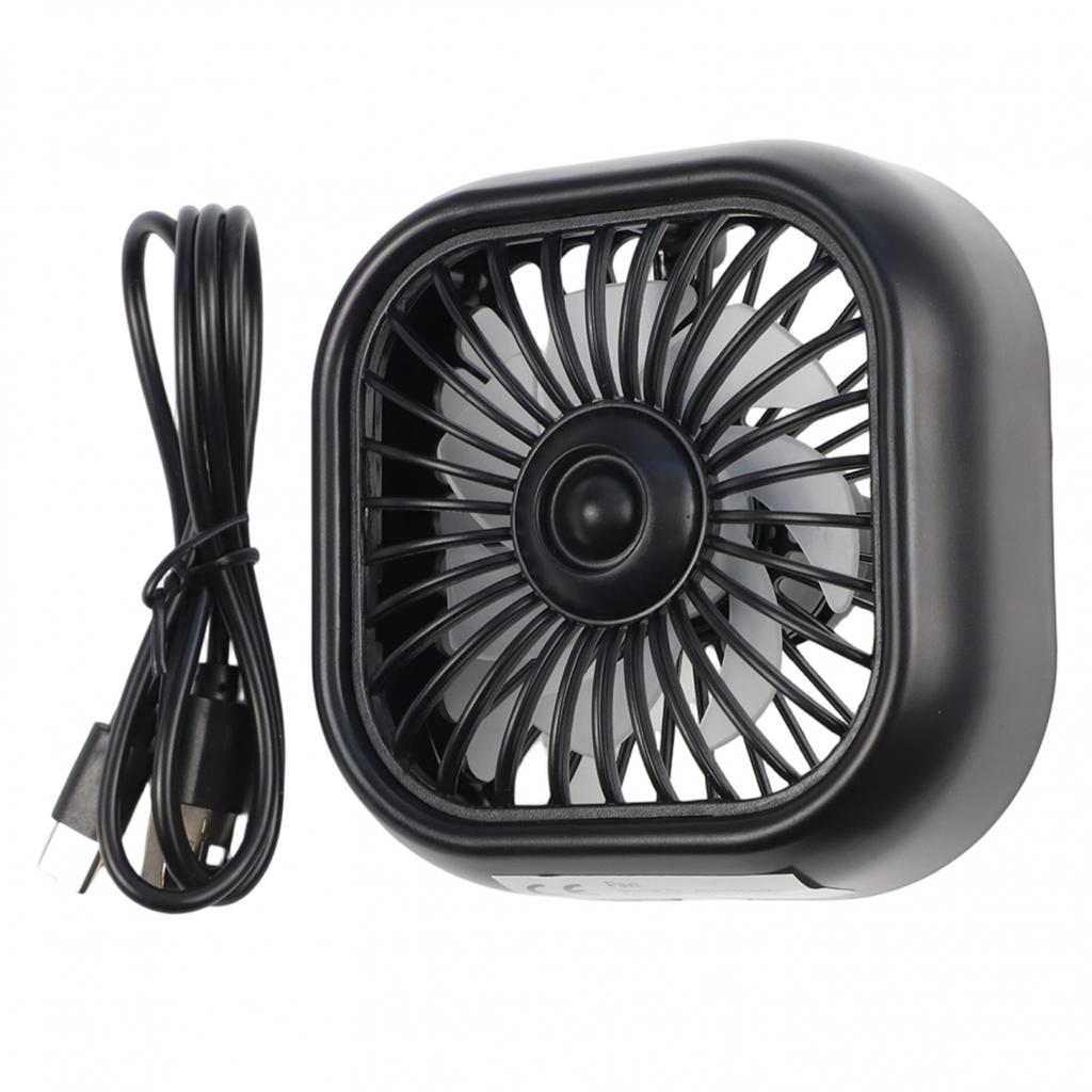 Ambient Light Control Car Air Outlet Fan USB Car Fan