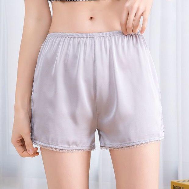 

Women s Spring/Summer Breathable Silk Base Layer Pants - Anti-Exposure, Cool Ice Silk Underwear Liner M 70-90 catties