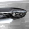 Bilens Ytterdörrhandtagsskydd Klistermärke Trim för BYD Atto3 Atto 3 2025 2025 2025 ABS Imitation Kolfiber Dekoration RHD/LHD