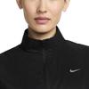 Nike Running Division Color Block Striped Stand Collar Zip Casual Long Sleeve Jacket Women jackets Black FN2720-010
