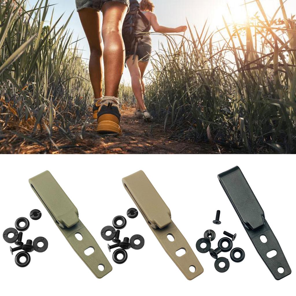 Scabbard Carrying Clip Sheath Waist Clip Knife Sheath Back Clip Holsters Clip Accessories Scabbard Carrying Pocket Clip