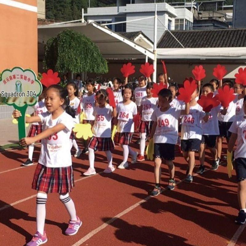Creative Five-Finger Palm Dance Gloves for Kindergarten Performances and Sports Events