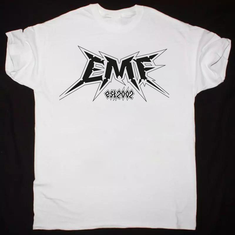 Hot EMF Band White All Size S To 4XL T-shirt Gift For Fan BL1764
