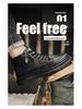 Men's High-Top Work Boots: Autumn Leather, Non-Slip, Wear-Resistant, Casual Short Boots