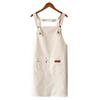 Plus Size Stain-Proof Canvas Kitchen Apron for Cooking and Catering