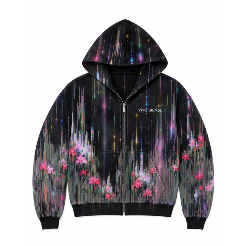 2026 Stand-Up Collar Unisex 3D Printed Hooded Sweatshirt Casual Loose Fit Long Sleeve Pullover Youth