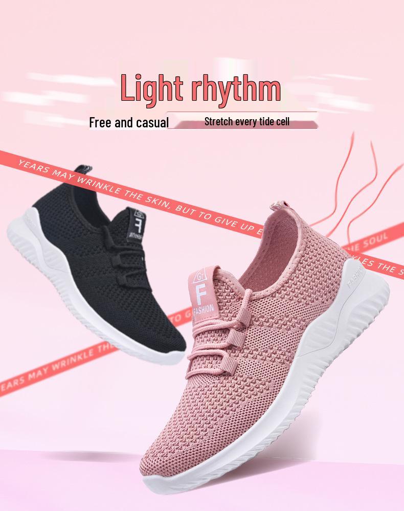 2026 Women's Lightweight Breathable Running Shoes - Soft Sole, Comfortable, Casual Sports Footwear
