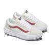 Vans Old Skool Overt ComfyCush White Red Unisex Sneakers VN0A7Q5ECPE