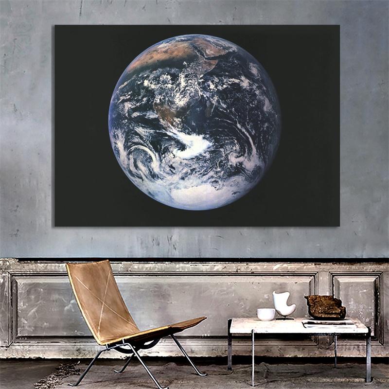 National Geographic Series Posters And Prints Space Earth in Space (1973) Wall Pictures for Living Room Decoration