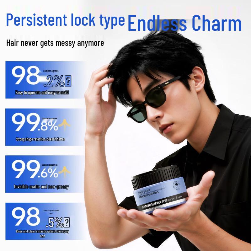 OHBT Men's Matte Styling Hair Wax