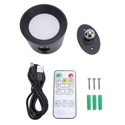 LED Wall Sconces Lamp Intelligent Rechargeable Remote Touch Control Adjustable Brightness Rotatable