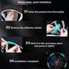 EKIND 20 Pcs Reflective Wheel Stickers Night Colorful - Waterproof Heat Resistant Scratch Resistant