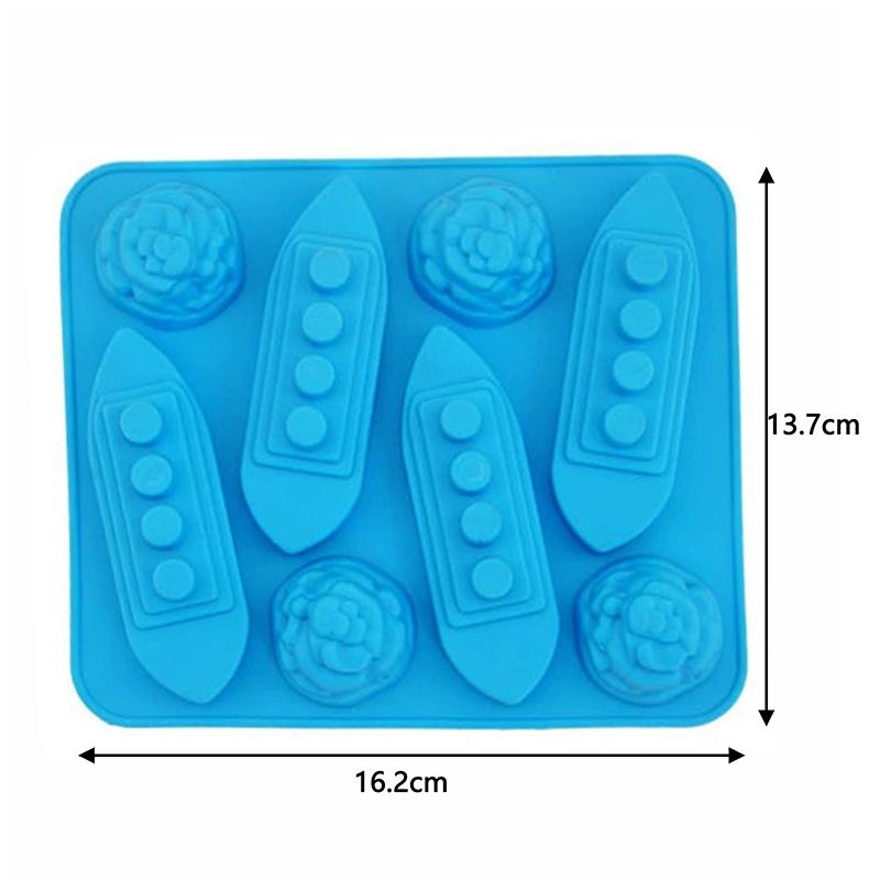 Silicone Ice Cube Trays Carving Mold Mould Titanic Shaped For Party Drinks Moldes De Silicon