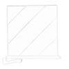 Metal Closet Divider White Shelf Divider Space Saving Closet Separator  For Bedroom