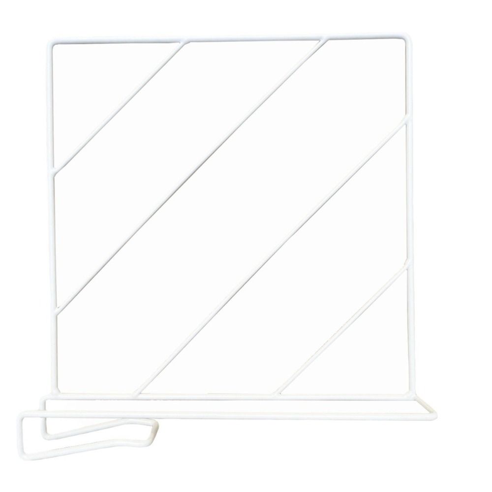 Metal Closet Divider White Shelf Divider Space Saving Closet Separator For Bedroom