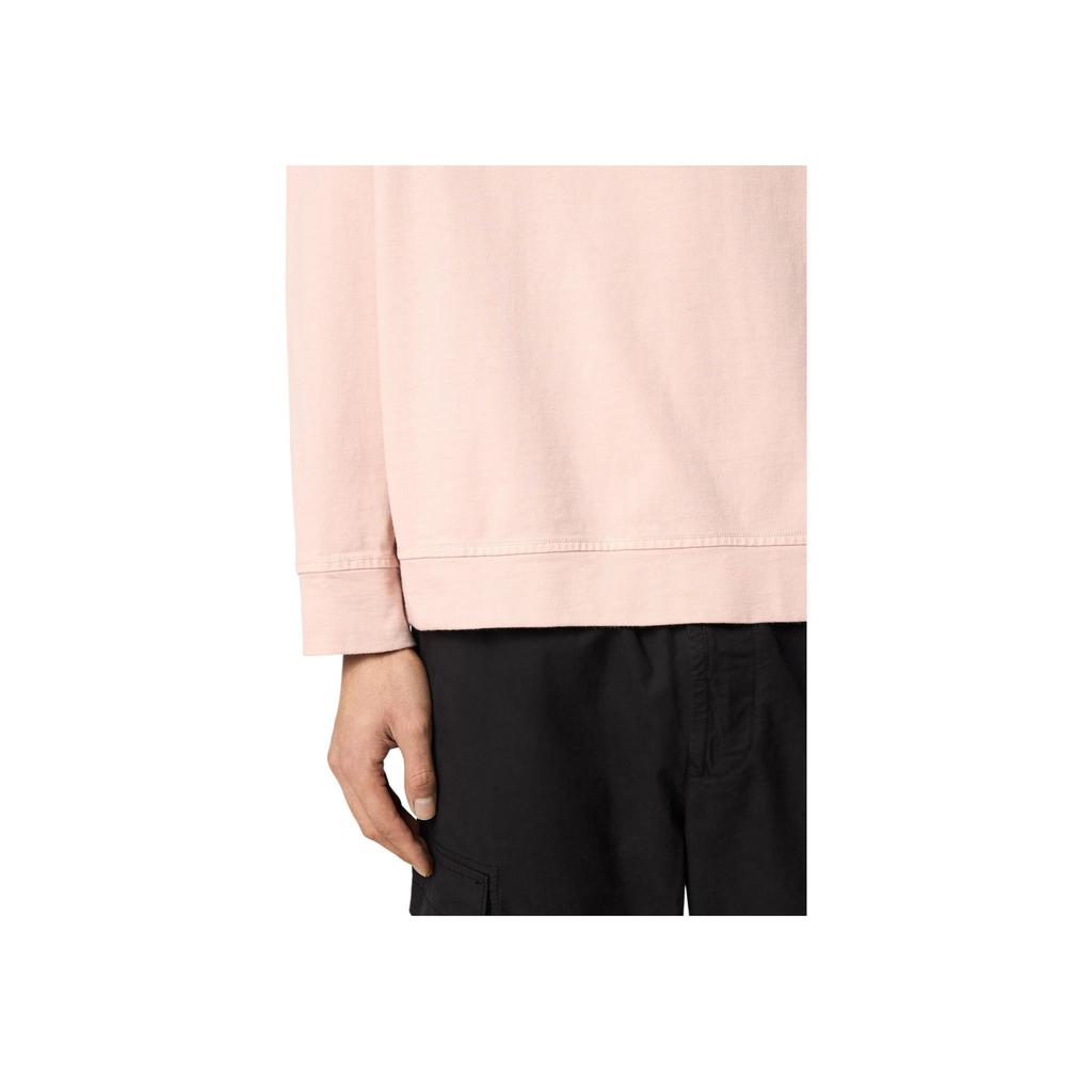 STONE ISLAND Logo Badge Simple Comfortable Pullover Versatile Fitted Crew Neck Long Sleeve Sweatshirt Men Sweatshirt K1S1561000-43S0A50-V0082