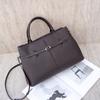 Retro Genuine Leather Women's Bag New Large Capacity Commuting Platinum Bag Women's Shoulder Bag Hand Tote Bag