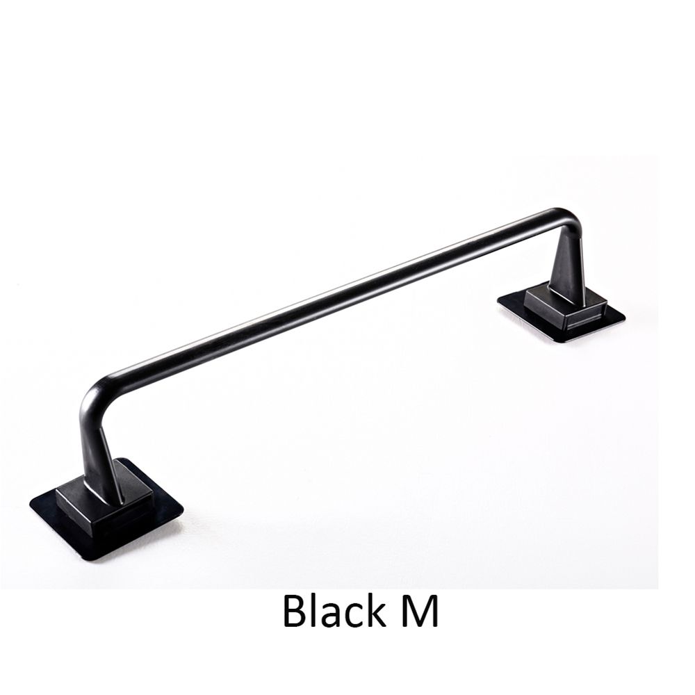 

Рулон туалетной бумаги, бытовая полка для полотенец, держатель для крючка для ванной комнаты, кухонная вешалка для хранения, вешалка для полотенец black M 34cm