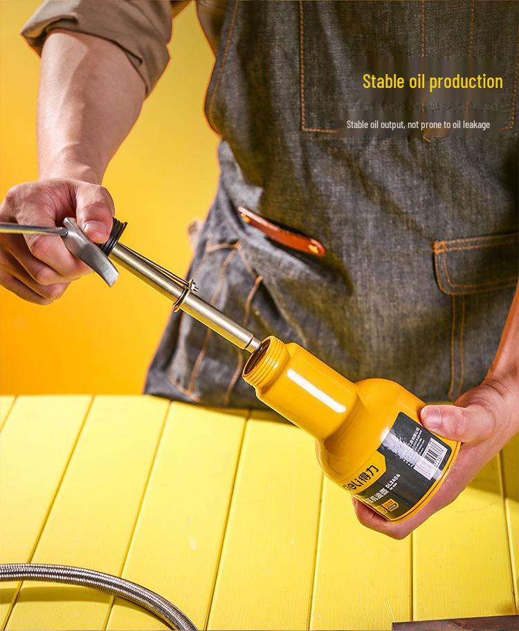 Deli High-Pressure Manual Oil Drip and Lubricant Can