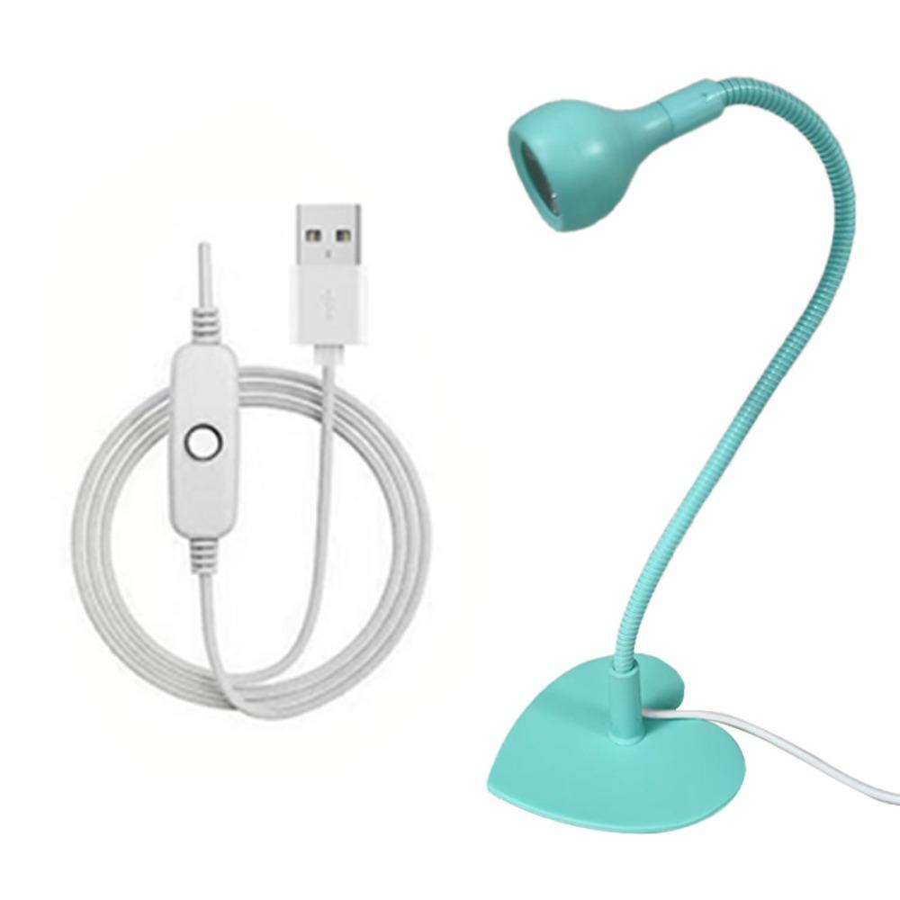 USB Plug In Desktop Nail Light 360 Degree Adjustable Nail Drying Lamp UV LED Nail Lamp Home Use