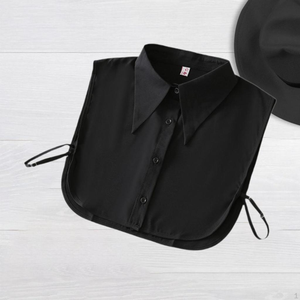 Cuellos Falsos Decorativos Camisas Medias para Atuendos Suéter