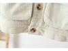 Korean Style 2025 Kids' Fleece-Lined Corduroy Jacket – Trendy & Warm Winter Top for Boys and Girls