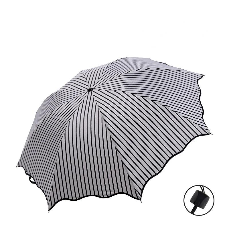 

Шикарные цветочные анти-УФ-складные зонты от солнца, компактные женские ветрозащитные зонты от дождя с прекрасным цветком 8K, зонтики-зонтики