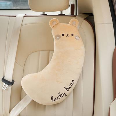 Car Shoulder Strap Thickened Soft Pillow Car Seat Belt Cover Cute Cartoon Children's Car Pillow Shoulder