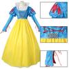 Enchanting Snow White Cosplay Costume Elegant Dress For Halloween Stage Performance