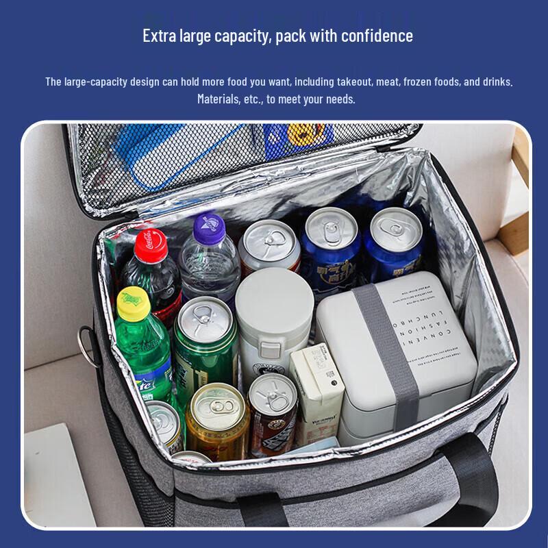 23L Large Capacity Insulated Cooler Bag