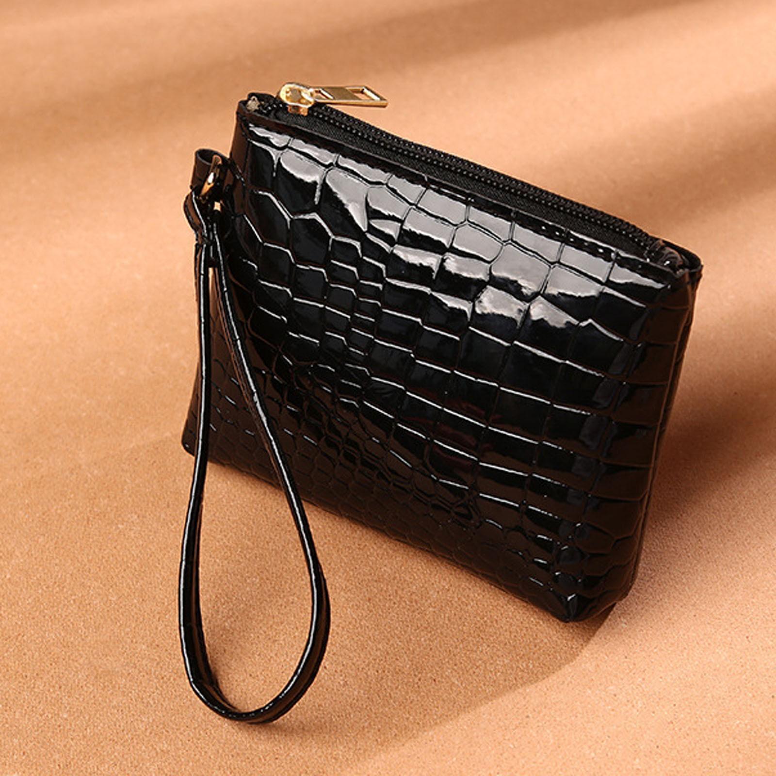 

Женский и мужской кожаный кошелек, многофункциональный кожаный кошелек для монет, кошелек для карт One Size