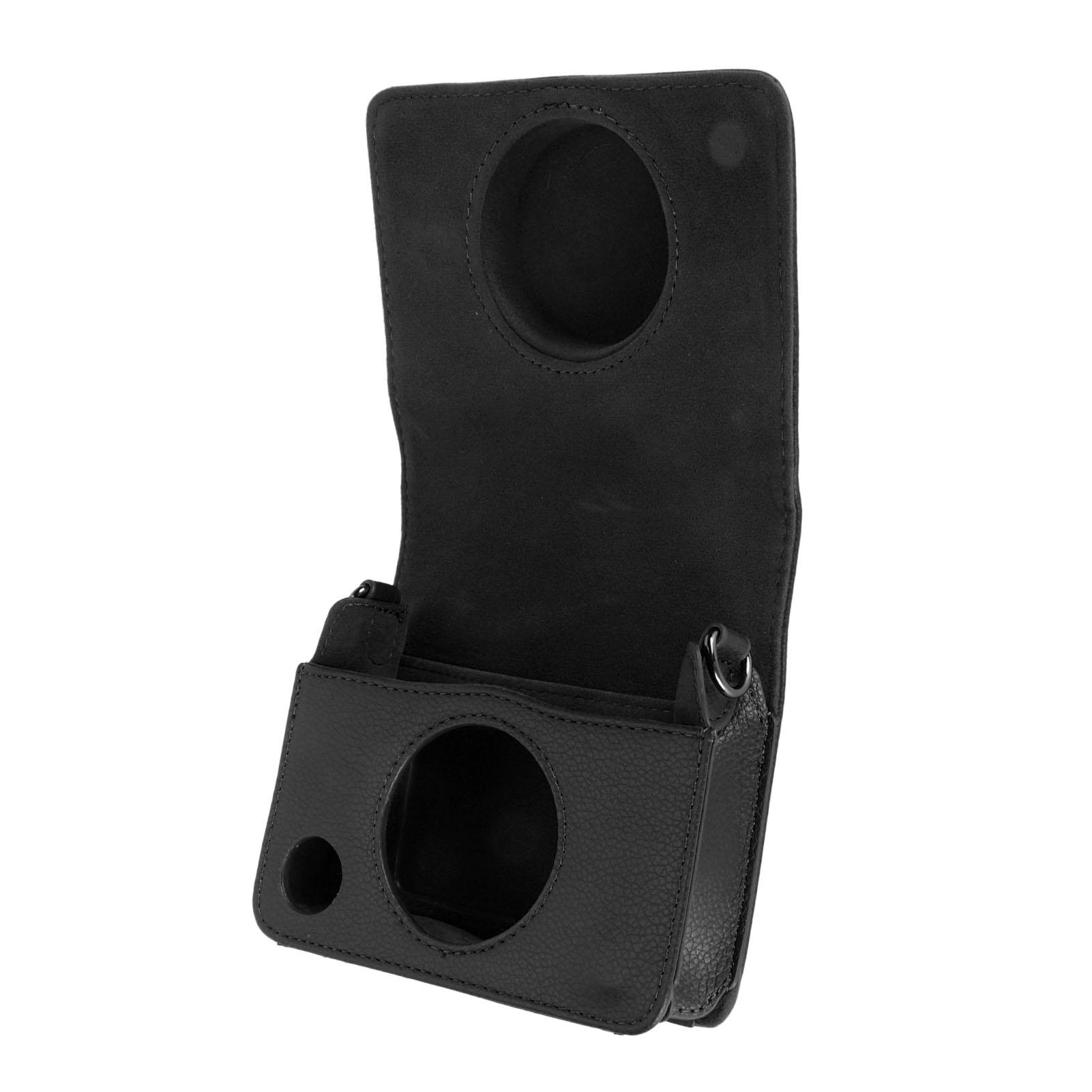 

for Mini EVO Camera Case Retro PU Leather Protective Case for Mini EVO for Mini EVO Instant Camera with Removable чёрный