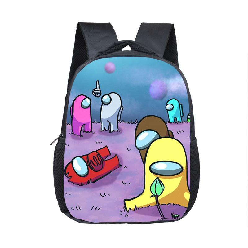 Students Spaceman Backpack Schoolbag Travel Bag Shoulderbag Bookbag