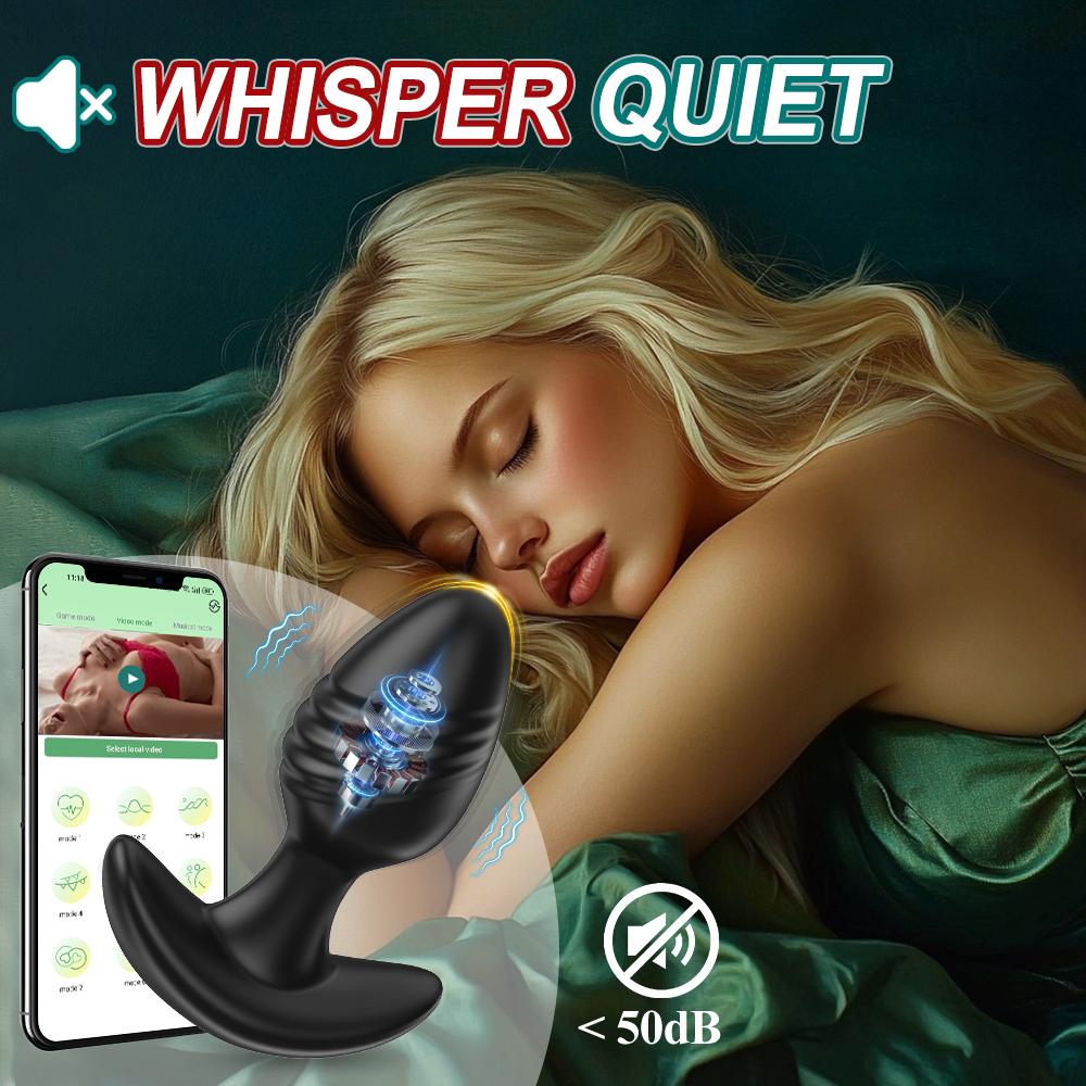 APP Drahtlose Steuerung Anal Vibrator Butt Plug Männer Prostata Massager Stimulator Weibliche Masturbator Erwachsene Sex Spielzeug für Frauen Homosexuell