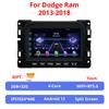 7 Inch Android 13 For Dodge Ram 2013-2018 No DVD Car Wireless Carplay & Android Auto With IPS Touch Screen 4G WIFI BT 5.0