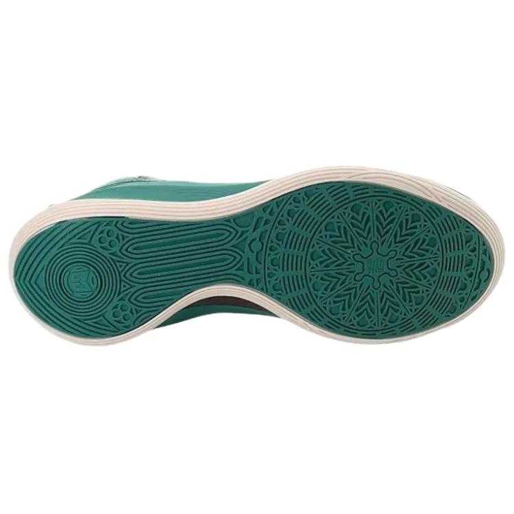 New LiNing CJ 1 Cushioning, Breathable, Slip Resistant Mid Top Basketball Shoes Unisex Green ABAR019-DN