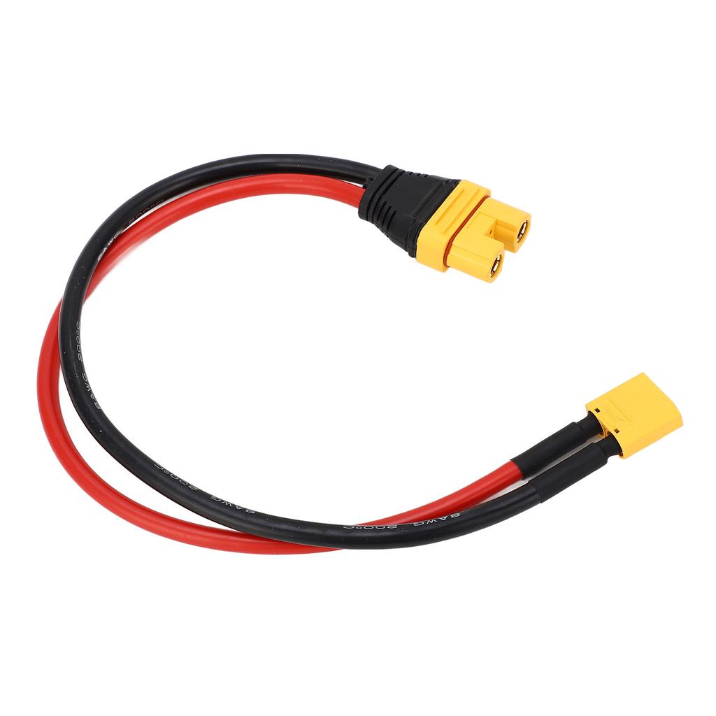 AS150U Female To XT90 Male Adapter 8AWG Silicone Wire Connect Convert Cables for Planters Sky