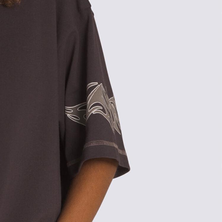 Vans Mike G Bubble Ink Pattern Printed Comfortable Breathable Short Sleeve T-Shirt Unisex Tops Black VN000M0CY7U